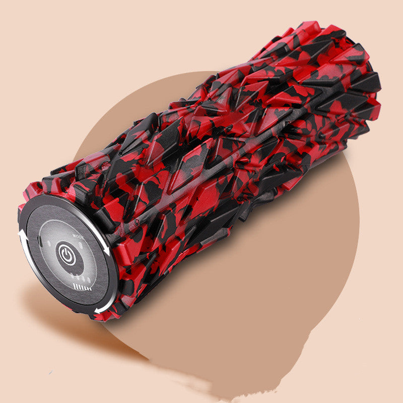 Electric Foam Roller Muscle Relaxation Massager-RED