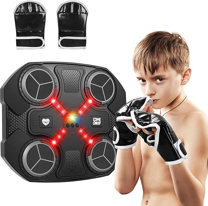 Music Boxing Machine For Kids 3-12+ Years Old (Boys &Girls)